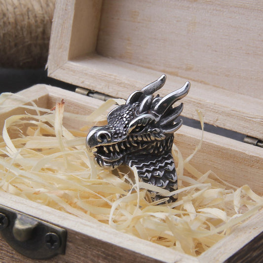 Viking Dragon Ring
