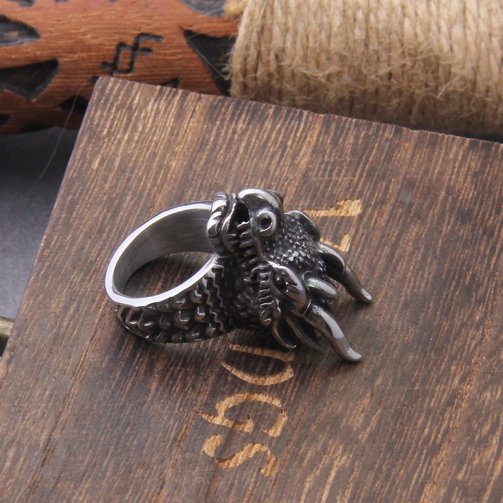 Viking Dragon Ring